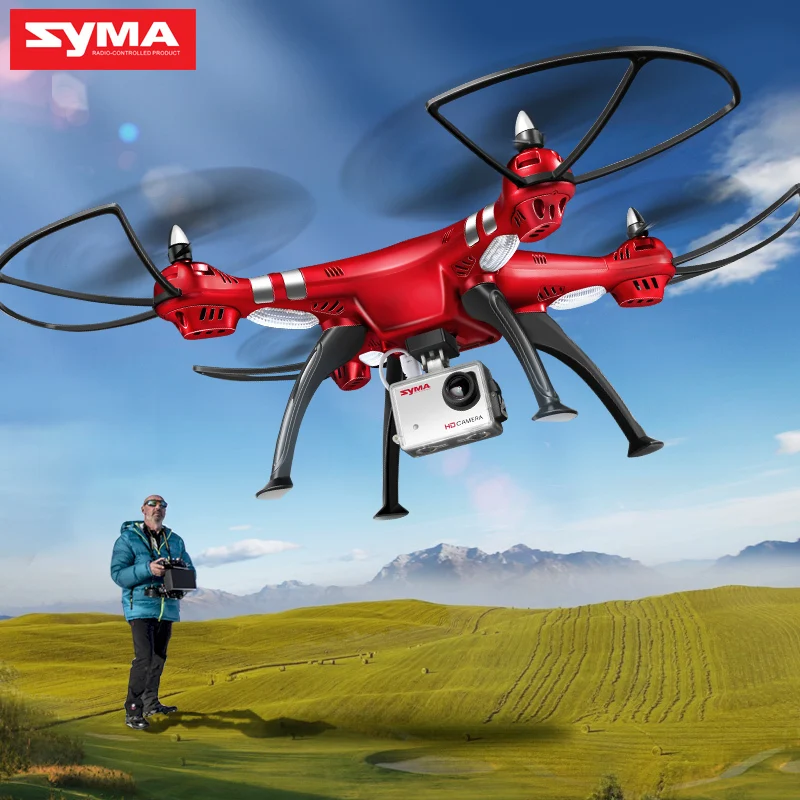 Распродажа SYMA Профессиональный UAV X8HG X8HW X8HC 2 4G 4CH RC дроны 1080P 8MP HD Квадрокоптер с