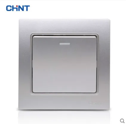 

CHNT 86 Type Switch One Gang Two Way Three Color Light Switch Wall Switch Wall Socket For Lamp