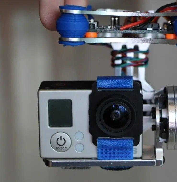

RCMOY Brushless Camera Gimbal w/Motors &Controller,Aerial movie for Walkera QR X350 Gopro