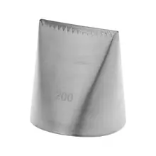 Обледенение Сопла Торт Cookie отделка окантовкой глазурь крем калибровка Совет Нержавеющая сталь DIY выпечки инструменты