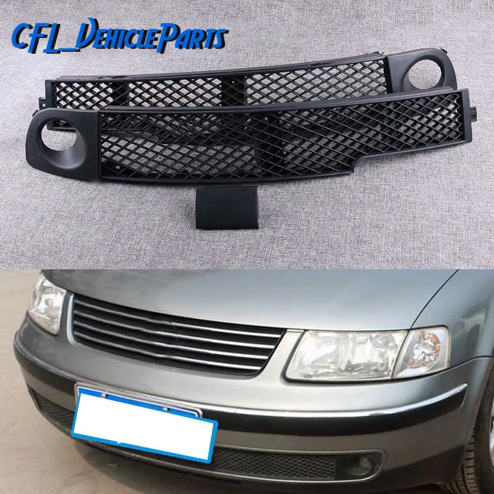 x3 Set Front Fog Light Lamp Bumper Grille Left