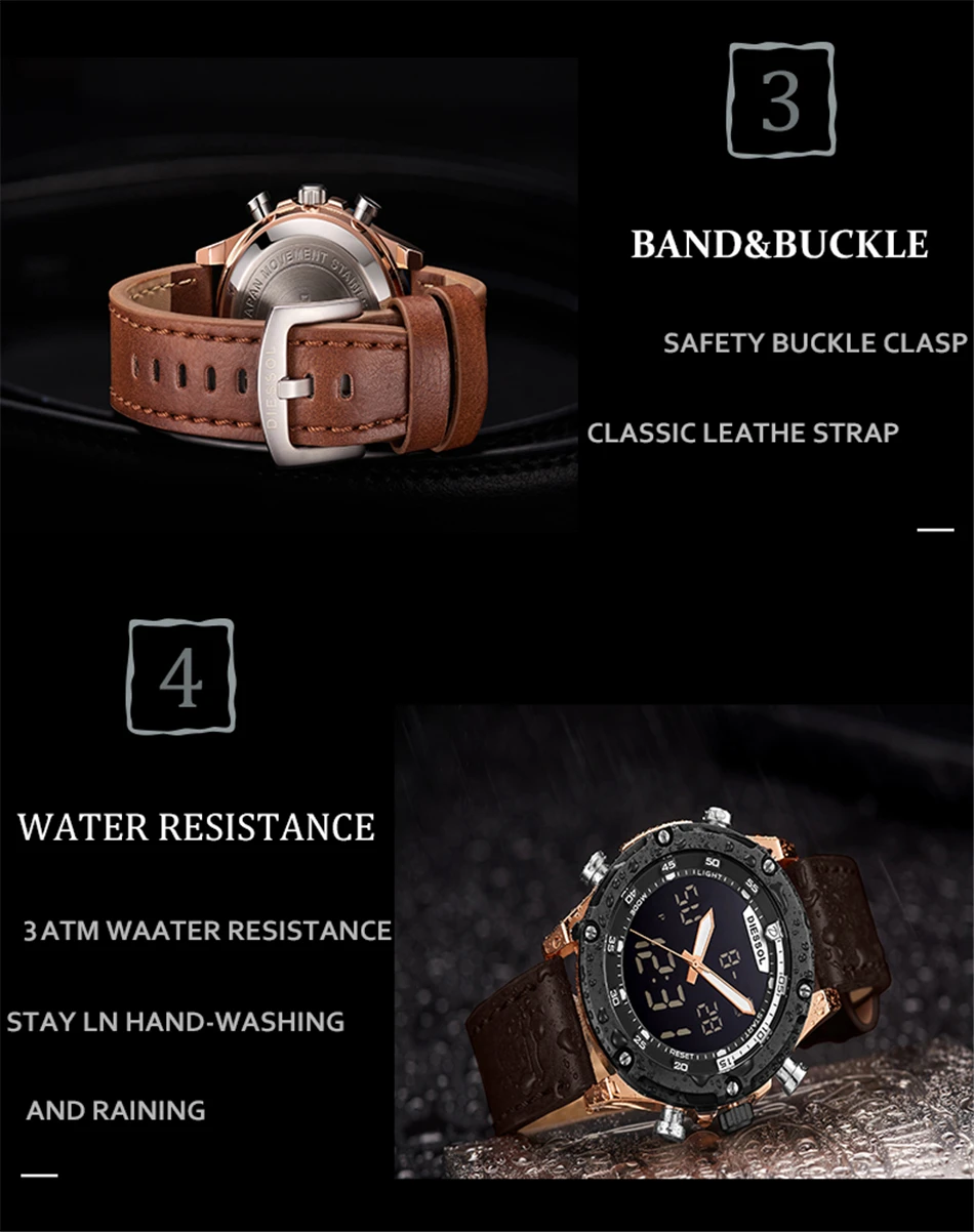 detail feedback questions about luxury brand diessol watch men