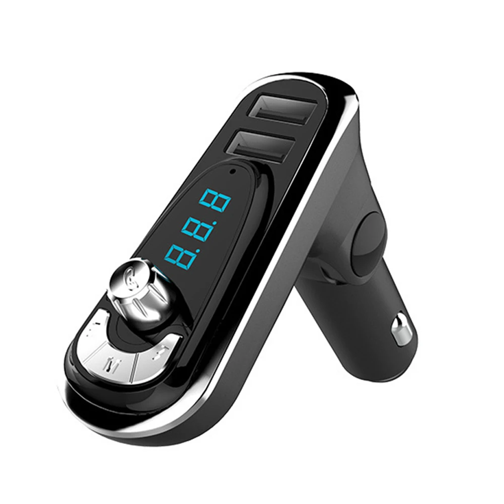 

Bluetooth FM Transmitter MP3 Player USB Hands-Free Calling Wireless Car Charger