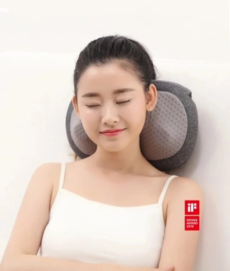  Xiaomi Youpin Kneading Massage Pillow 3D Massage PYC Hot Pack Wireless Portable Office Relaxation S