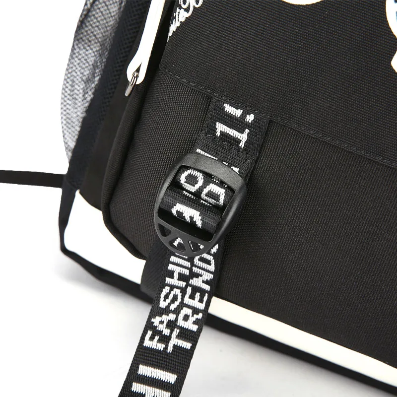 Зарядка через usb наушников подростков Школьный Унисекс Travelbag ноутбук рюкзак аниме Гравити Фолз Билл рюкзак 7 видов стилей