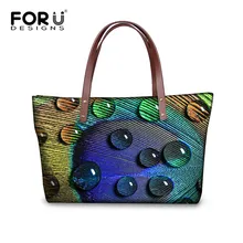 Frauen Handtasche 3D Druck Design Weibliche Große Kapazität Casual Schultertasche Taschen Mode Dame Oben-griff Shopper Einkaufstasche Bolsa