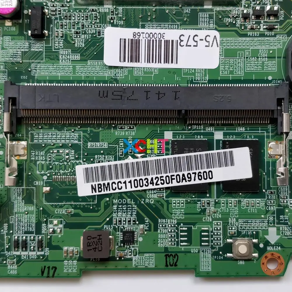  NBMCC11003 NB.MCC11.003 DAZRQMB18F0 w i5-4210u CPU GT750M/4GB for Acer Aspire V5-573 V5-573G Laptop