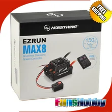 Hobbywing EZRUN Max8 V3 150A Waterproof Brushless ESC For RC 1/8 Traxxas E-REVO Traxxas Summit HPI Savage Thunder Tiger (T Plug)