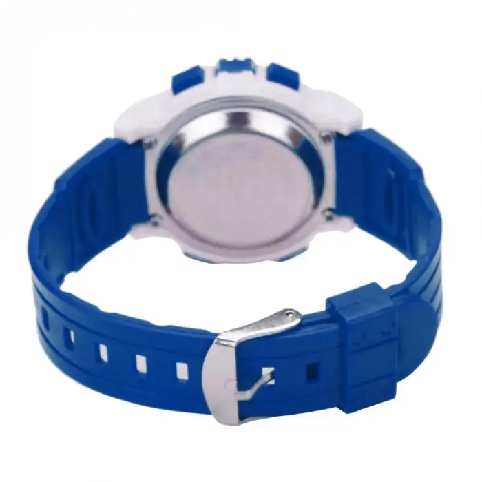 Детские часы детские спортивные электронные часы цифровой дисплей циферблат с ПУ ремешок наручные часы для подарки для мальчиков и