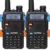 2 шт BaoFeng BF-R3 Tri-Band рация 136-174 МГц 220-260 МГц 400-520 МГц вафельки двухстороннее портативное Любительское радио из UV-5R uv5r