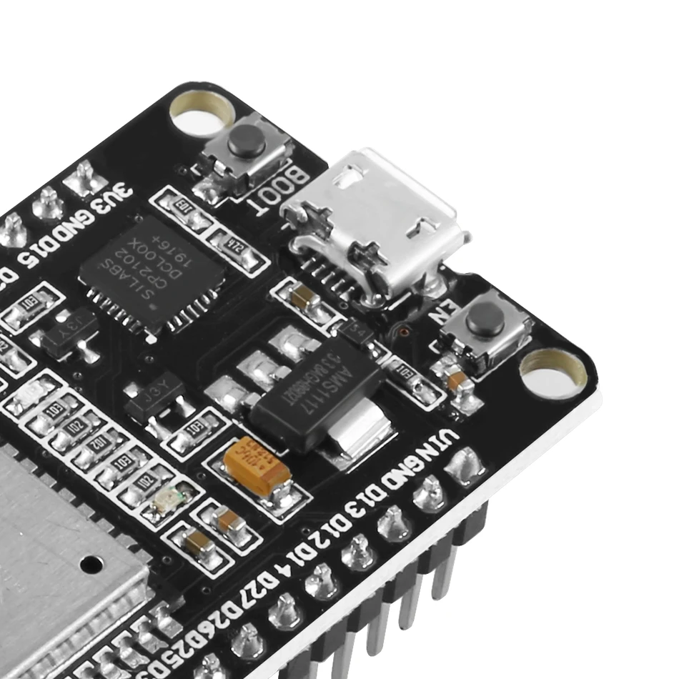 ESP32 ESP32S ESP-32S ESP-32 CP2102 беспроводной WiFi Bluetooth макетная плата Micro USB двухъядерный усилитель мощности фильтрующий модуль