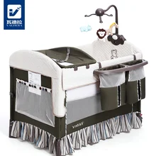 Складная Многофункциональная кровать для новорожденных Valdera, кровать для путешествий