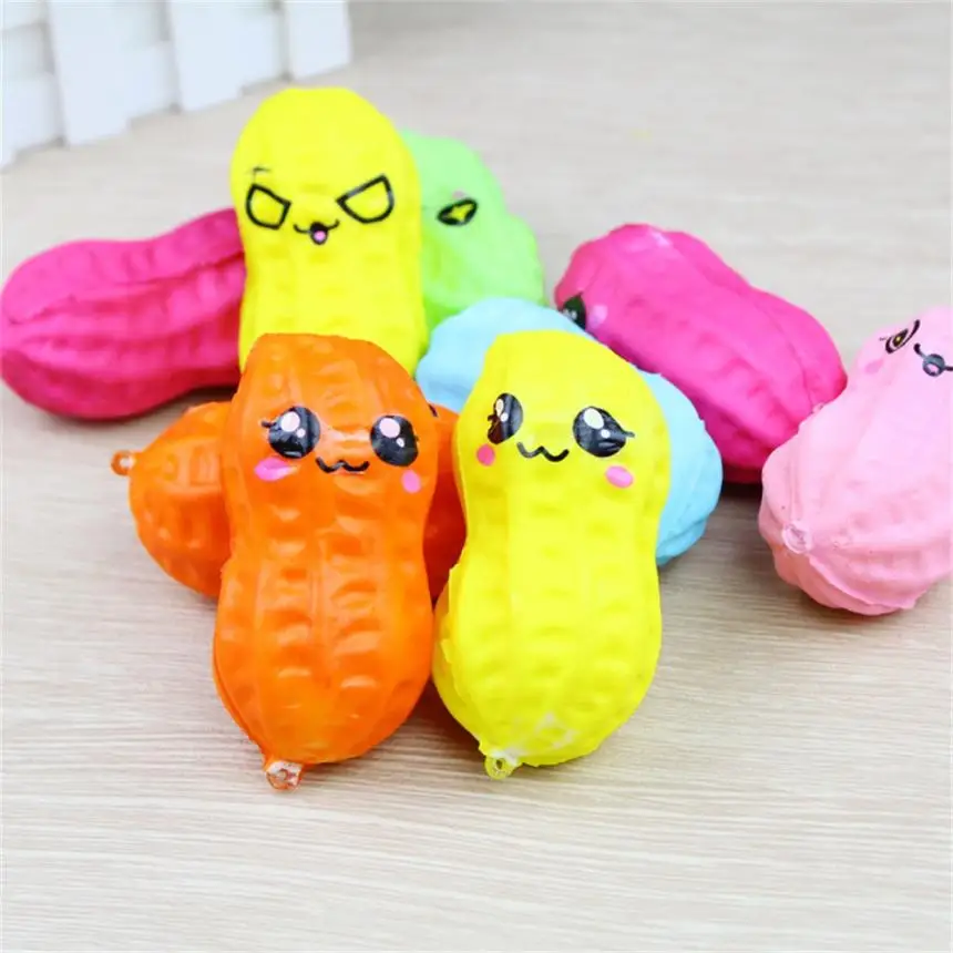  Cute Squishy Toys  Stress Reliever Scented Squeeze Smiling 