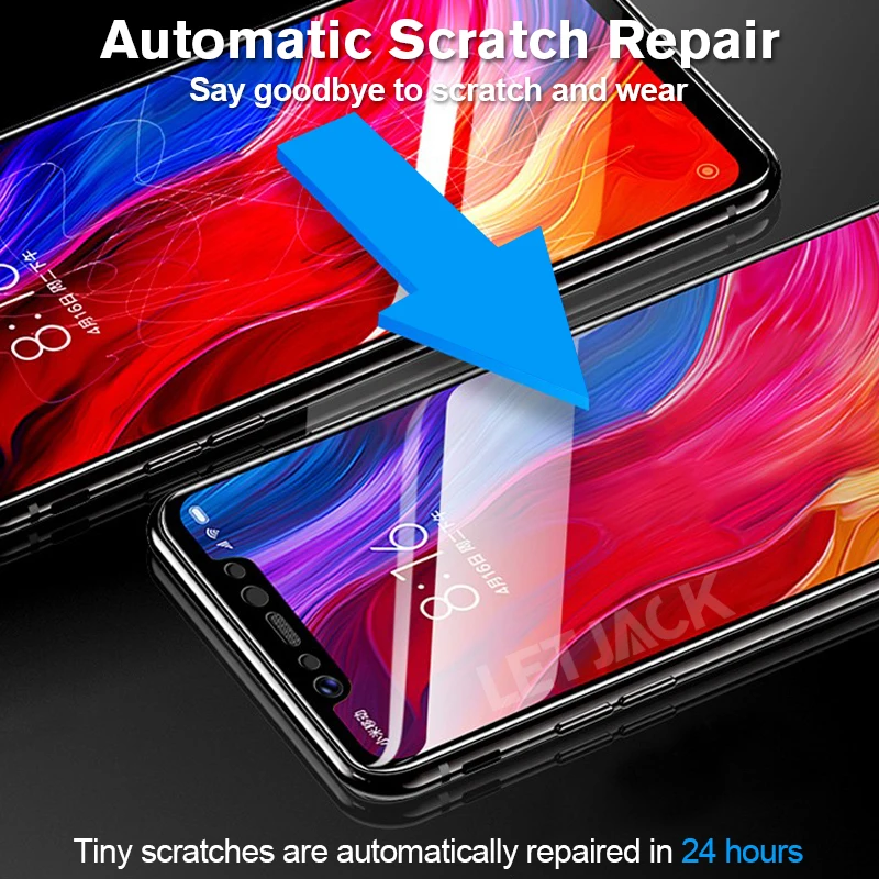 10D изогнутая кромка мягкая Гидрогелевая пленка для Xiaomi Redmi Note 6 Pro Защита экрана 9 SE