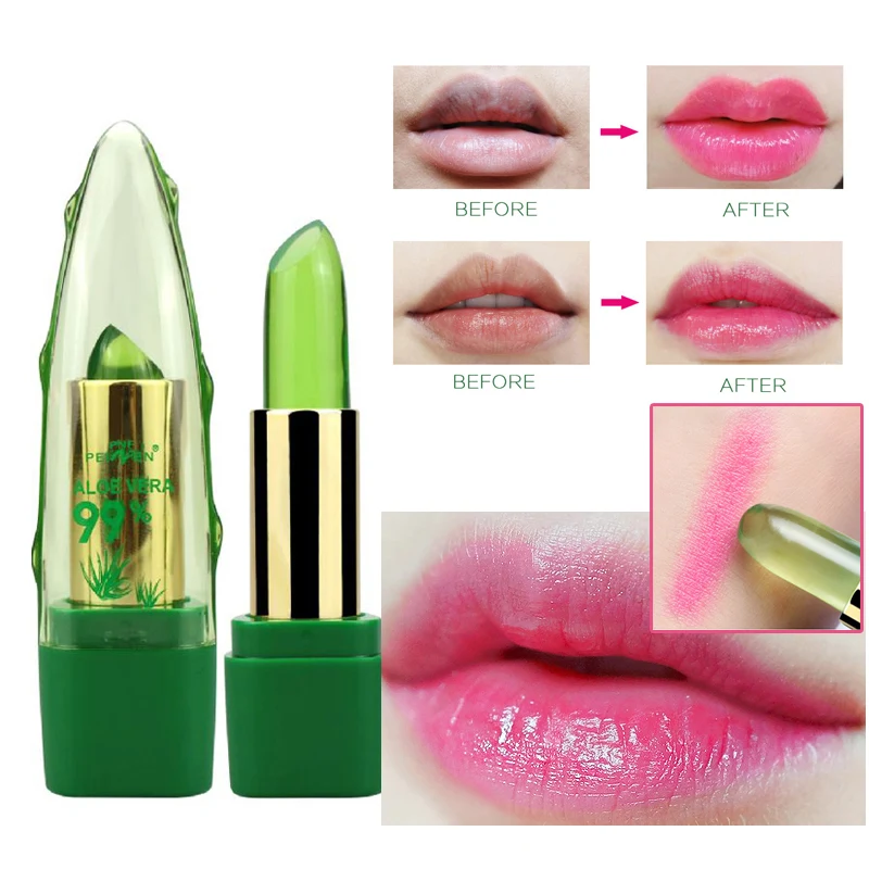 

Lip Makeup Lipstick Long Lasting Moisturizer Transparent Temperature Color Color Changing Flower Lip Stick Batom Beauty Cosmetic
