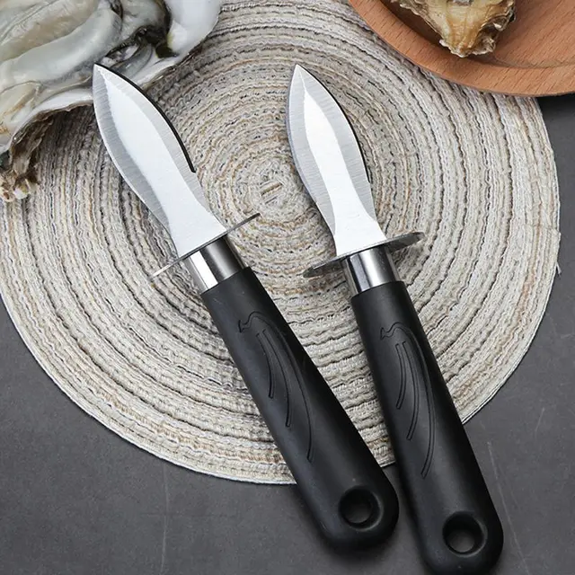 Coltello Per Ostriche Professionale Con Borsa - Apri Ostriche In Modo Sicuro E Facile - Foto 10