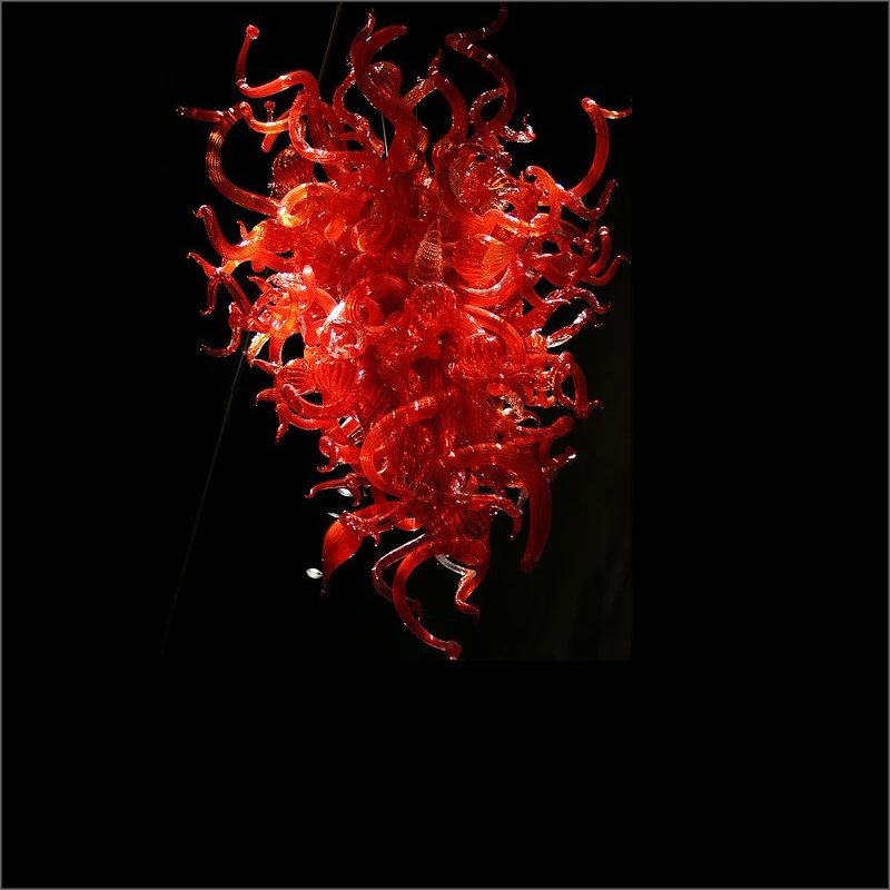 

Dale Chihuly Style Blown Murano Glass Chandeliers Handmade Blown Glass Pendant Lights