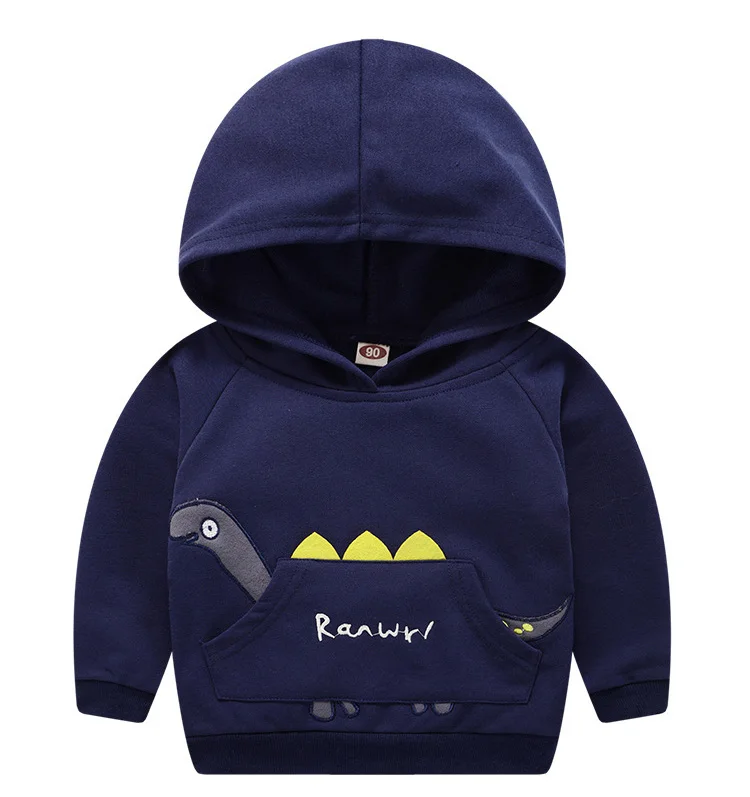 MHYONS Spring Autumn Baby Outwear Boy Coat Children Girl Fashion Clothes Kid Cartoon Printing Hooded Sweatershirt Toddler Jacket