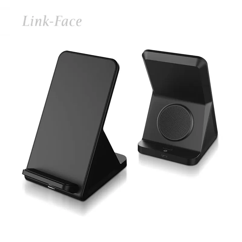 

3in1 Bluetooth Speaker Wireless Charger Mobile Dock For Phone Fast Charging Dock Loudspeaker Multi-color Optional