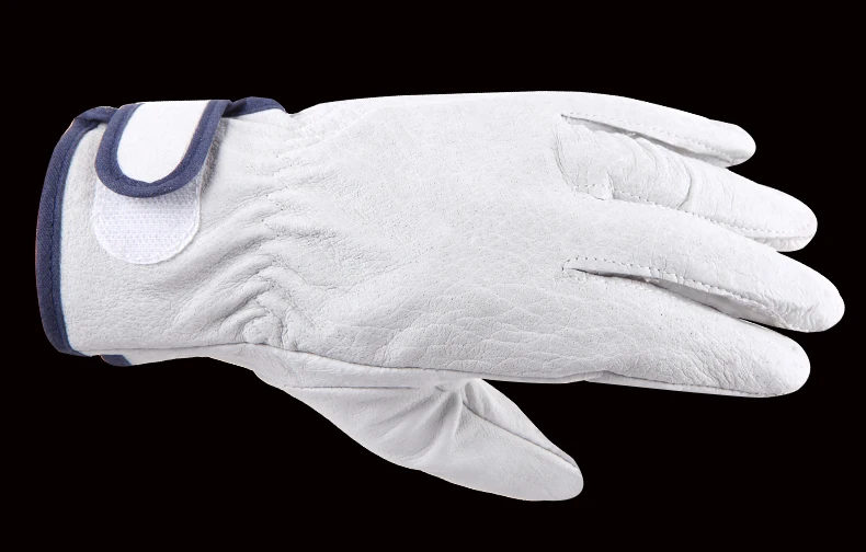 Free shipping 2 pairs quality pig grain leather safety protecting gloves elastic cuff. Free shipping 2 pairs quality pig grain leather safety protecting gloves elastic cuff.