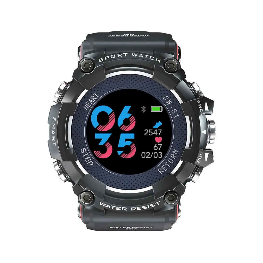 

MX16 Color Screen Sport Smart Watch 50 ATM Waterproof Men Heart Rate Monitoring Smartwatch For Android IOS Dropshipping