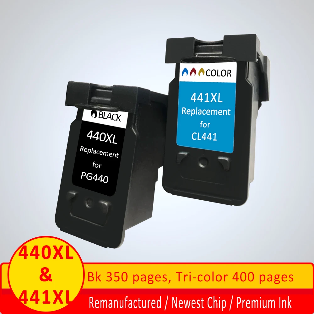 Замена чернильного картриджа XiangYu PG440 CL441 XL для Canon PG 440 CL 441 для PIXMA MG2180/3180/4180/MG4280/MX438