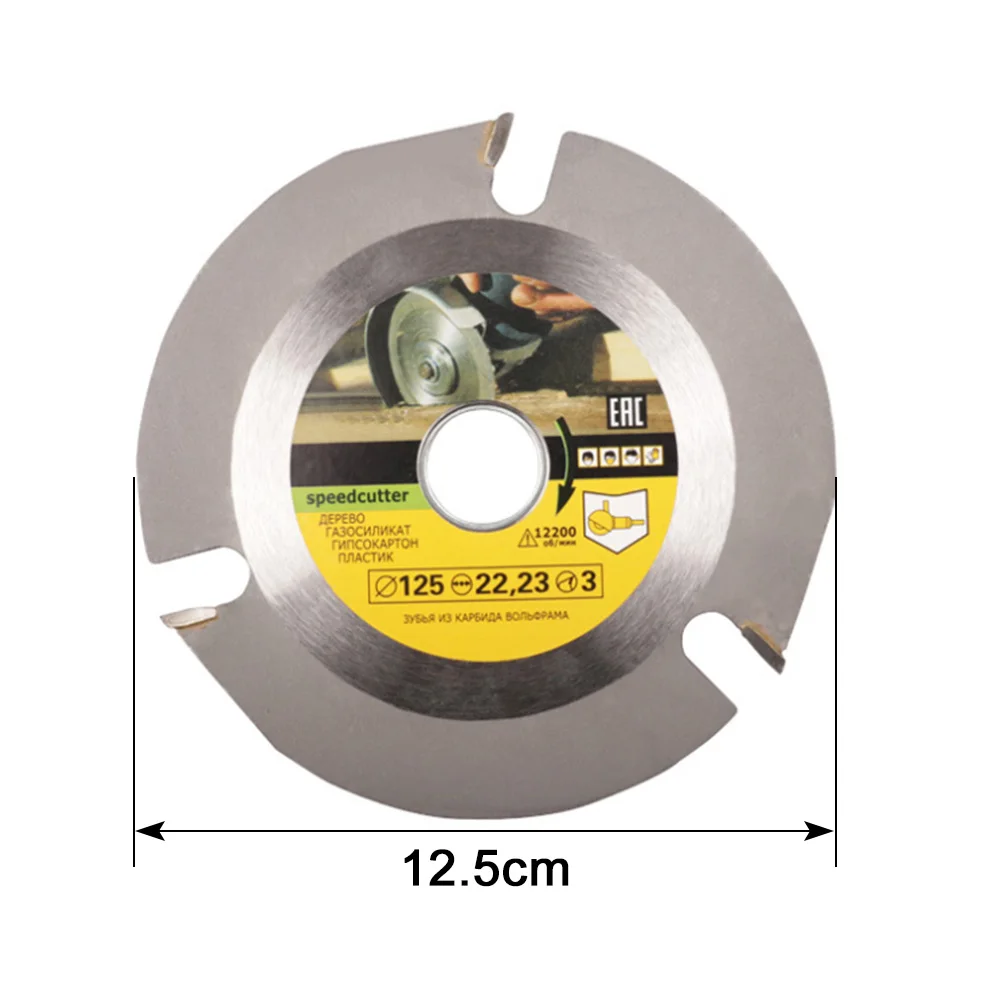 

125mm 3T Circular Saw Blade Multitool Grinder Saw Disc Carbide Tipped Wood Cutting Disc Grinder Carbide Power Tool Attachments