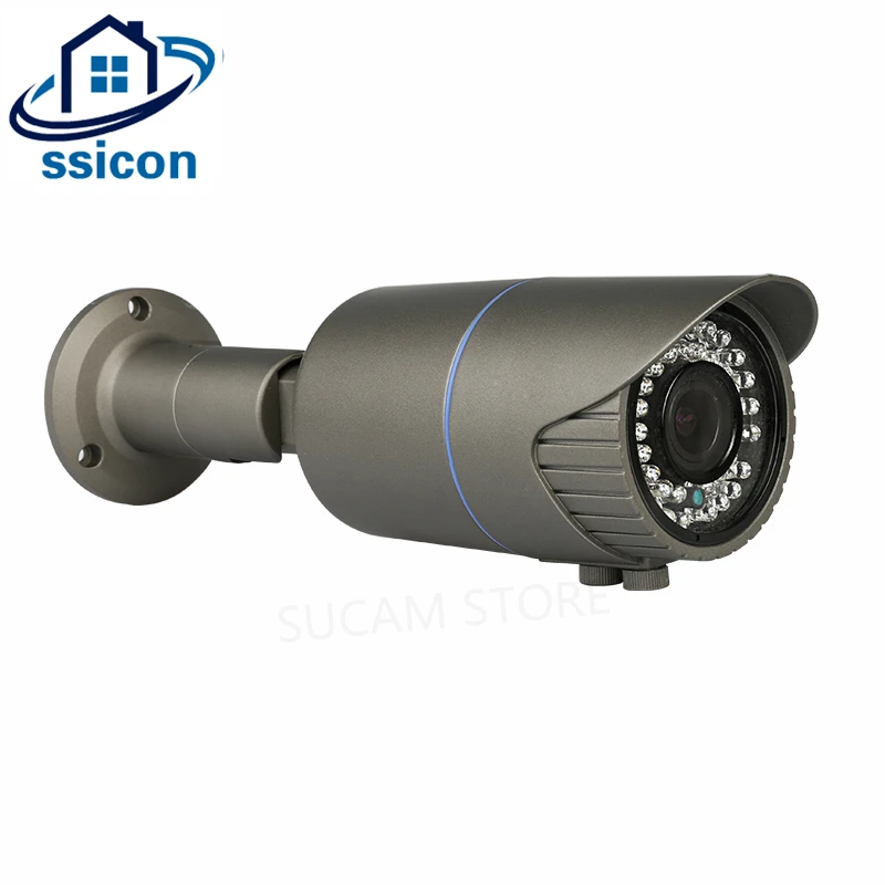 

SSICON H.265 2MP 5MP POE Camera ONVIF 2.8-12mm Lens Manual Zoom IR 30M Night Vision Waterproof Security IP Camera Outdoor