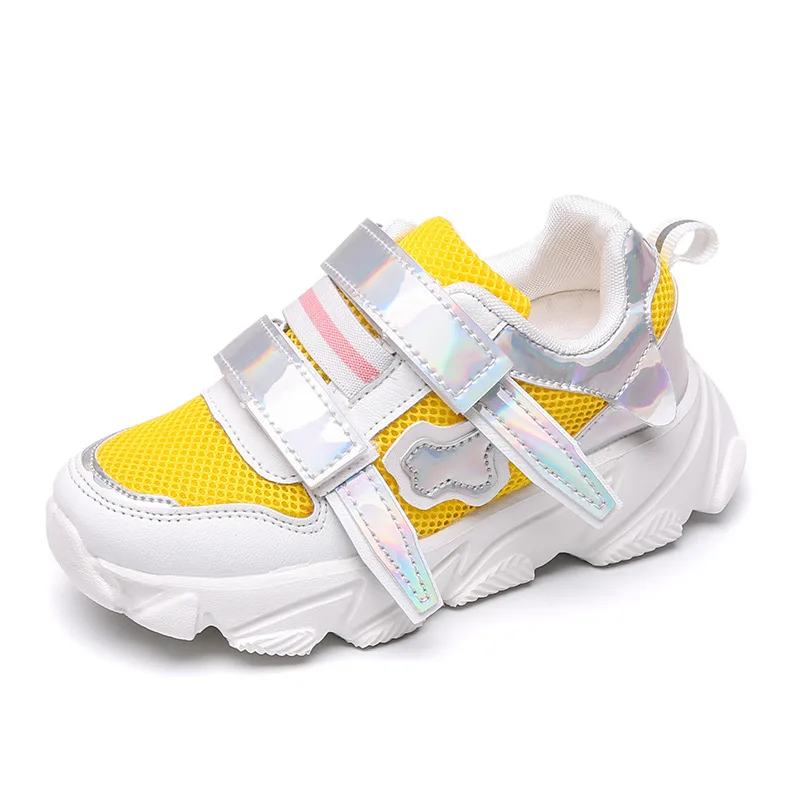 

COZULMA 2019 Autumn Kids Sneakers for Girls Sport Shoes Boys Sneakers Children Shoes Air Mesh Breathable Shoes Kids Soft Botttom
