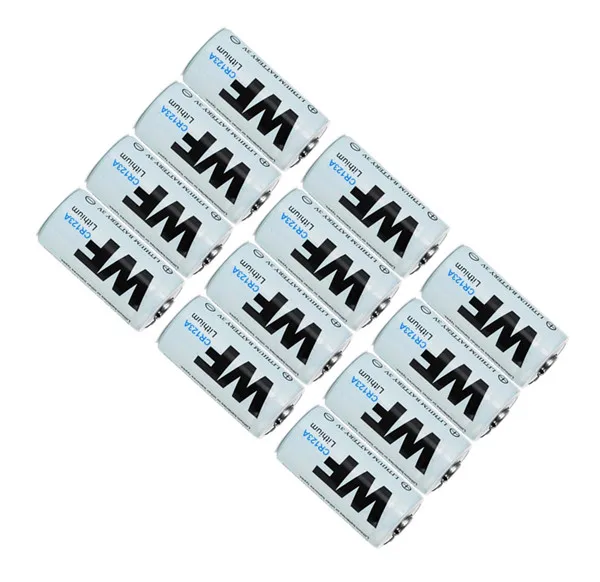 Cncool 12 упаковок CR123A CR123 CR 123 123A 16340 3 V литиевая Батарея одноразовые литий-ионный