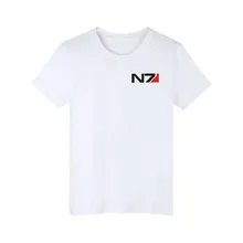 N7 Mass Effect 4xl Short Sleeve TShirts Spring T Shirt Women Plus Size Hot Sale Letter Printed T Shirt Women Brand