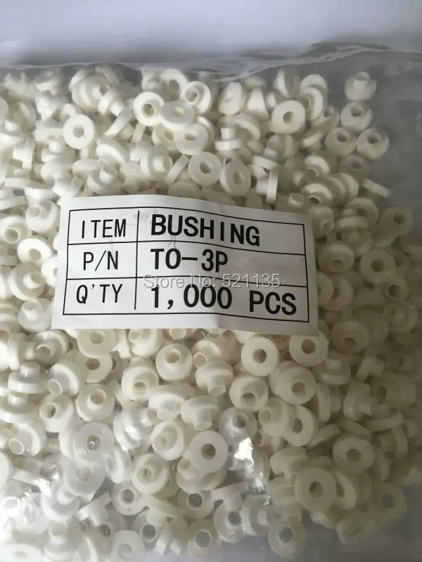 

Free Shipping 100pcs TO-3P TO-247 White Transistor Plastic Washer Insulation silicone
