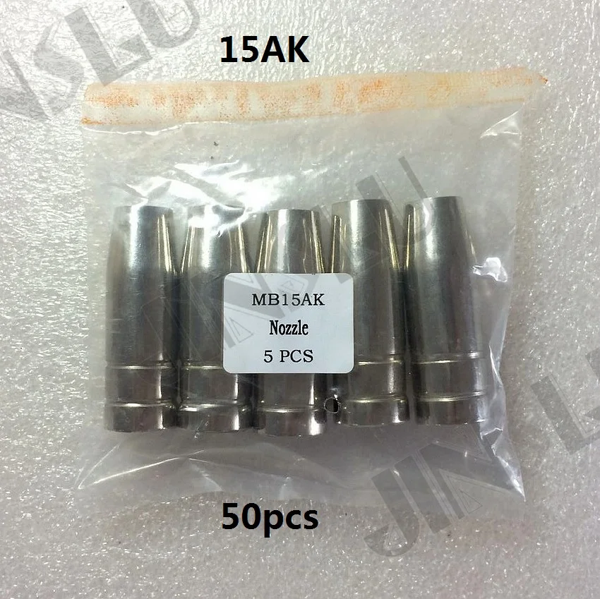 MB15 15AK сопло щит чашки 50 шт. MIG MAG сварочный факел расходные материалы Binzel BW стиль