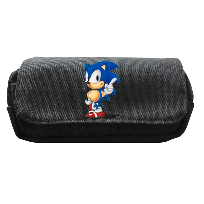 Новый Sonic зубная щётка Карандаш Чехол Дети Мальчики студентов сумки косметички