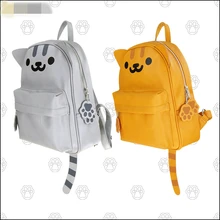 Neko Atsume сумка в стиле Косплей рюкзак два цвета аниме студенческий школьный рюкзак девочка милый рюкзак