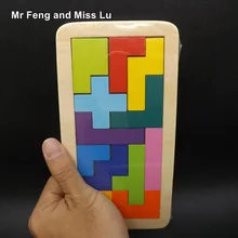 Детская обучающая игрушка головоломка Деревянный прямоугольник Игра Головоломка