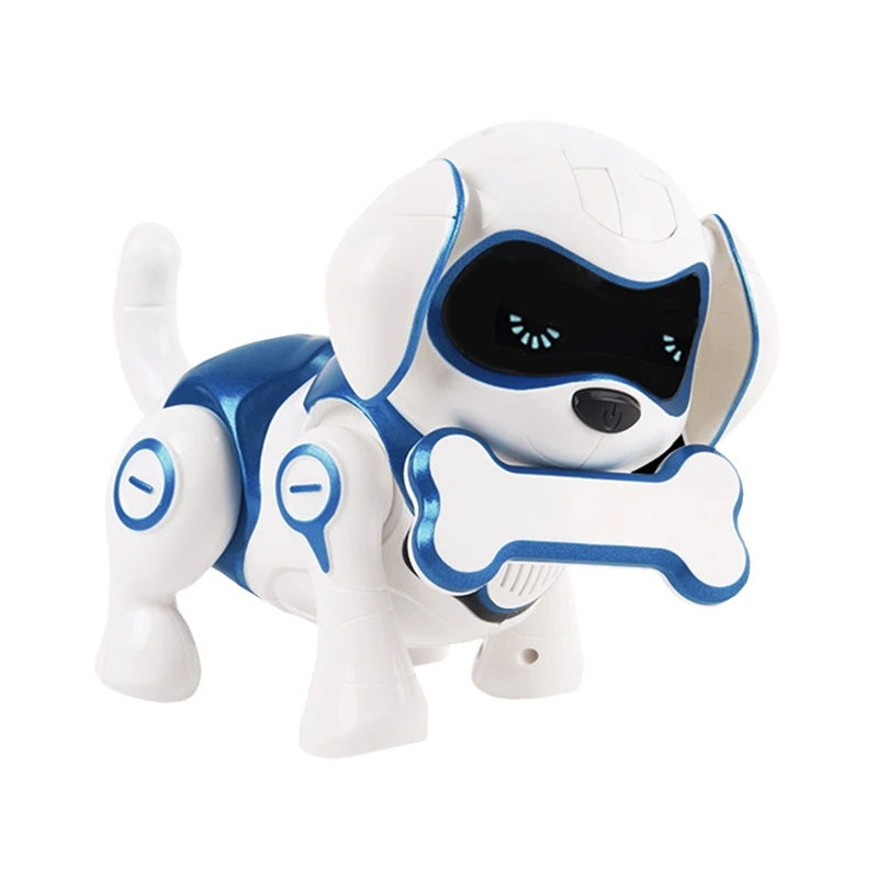 Робот собака электронные игрушечные зверушки беспроводной Робот щенок смарт-датчик будет ходить говорящая Удаленная собака Робот игрушка