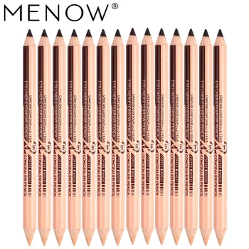

12PCS/SET Eyebrow Pencil 2 in 1 Makeup Tools Double-end Professional Foundation Base Face Contour Concealer Eye Brow Tattoo Pen