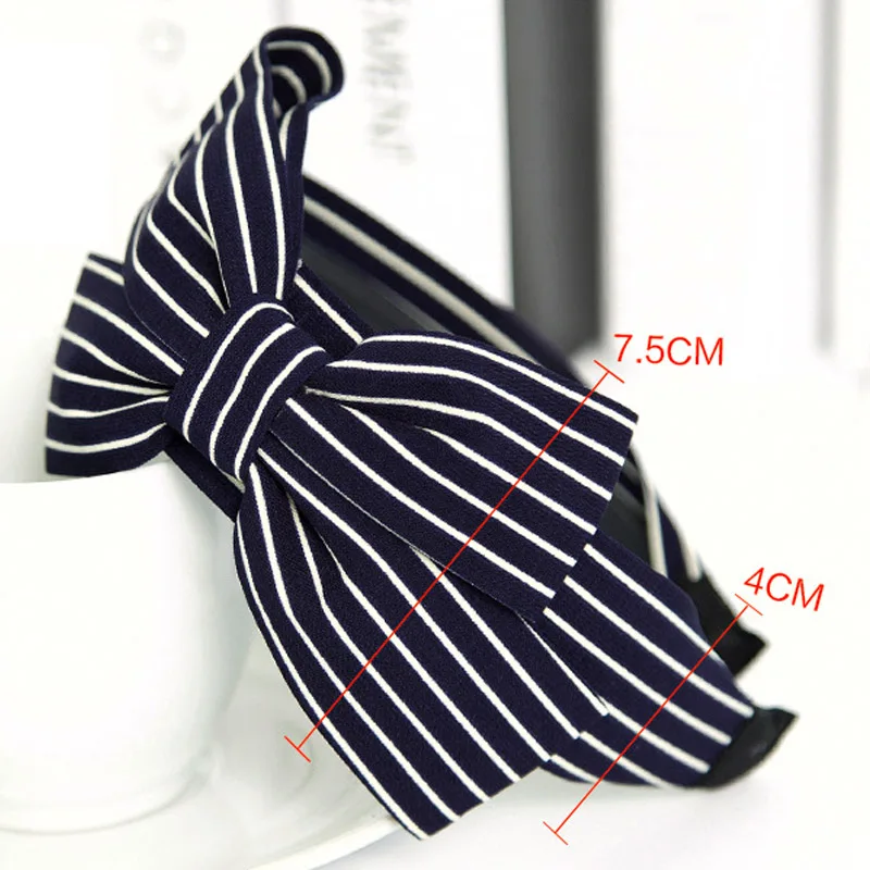 

Sale Girls Women's Headbands Wide Big Bow Antiskid Party 2018 New Arrival Hairbands Hair Accessories Drop Shopping Drop Shipping