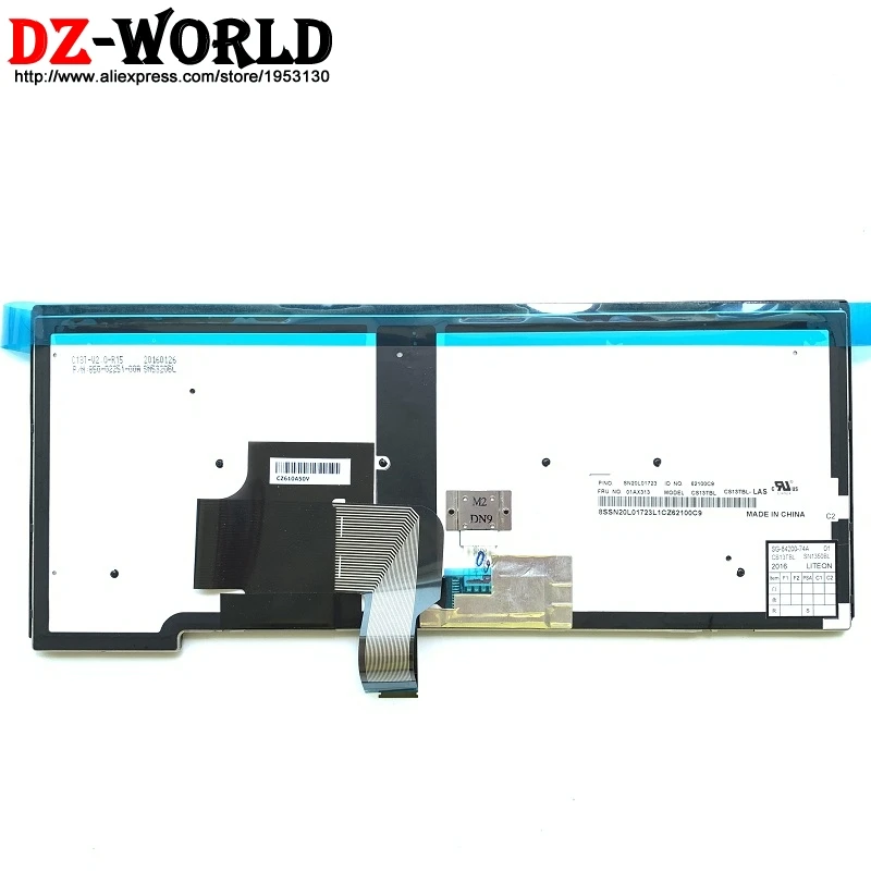  New/Orig SPA LAS Latin American Spanish Backlit Keyboard for Thinkpad T440 T450 T460 T440S T450S Te