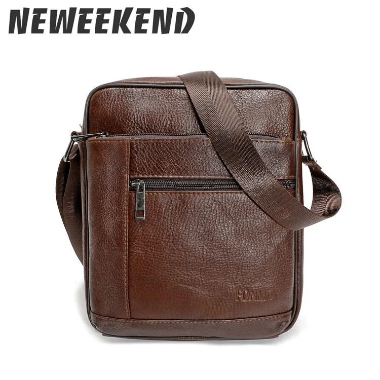 

Men Travel Business Cross-body Shoulder Bag Bags Shoulder Bag Cowhide Leather Satchel Men's Messenger students bag 21036