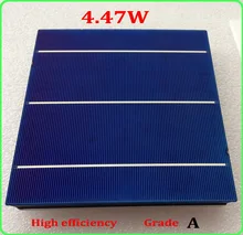 20 Pcs 4 47 156MM Polycrystalline Silicon Solar Cell 6x6 Prices Cheap Grade A For DIY