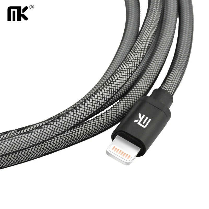 MK Rayo al Cable USB Para el iphone Mini Largo Corto Cargador Rápido 0.2 m/1 m/2 m/3 m Cables de Móvil Para iphone 5 5S 6 6 s|cable usb