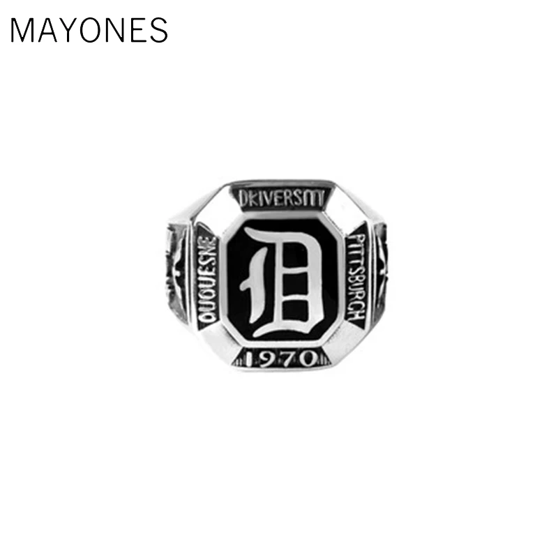 Классические кольца MAYONES 1970 Duquesne Anniversary Edition твердое кольцо из стерлингового