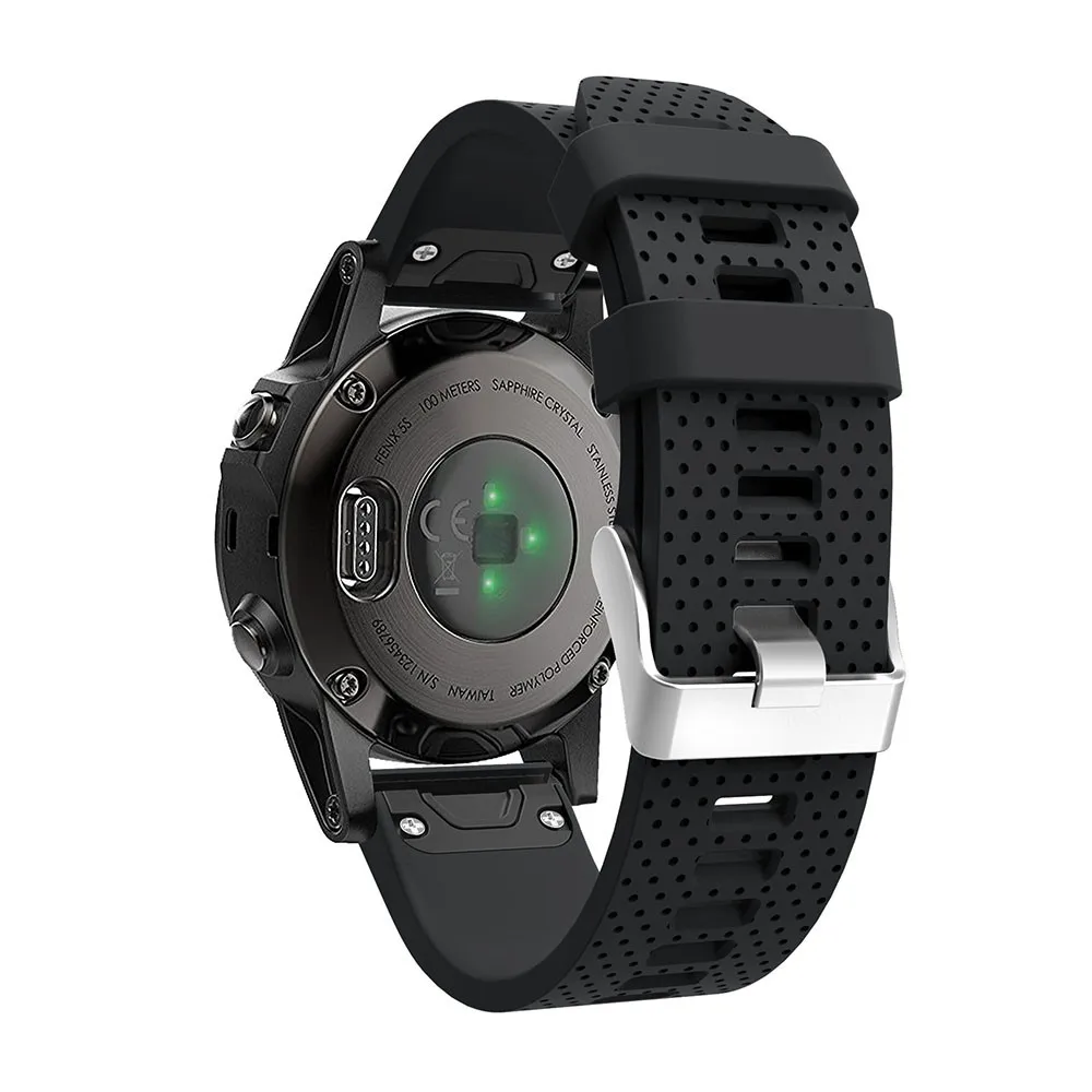 

Sport accessories for Garmin Fenix 5S Replacement strap TPU Comfortable and deodorant 20mm watch band voor Garmin smart watch