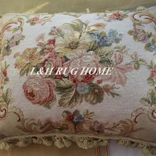 15 K 1" x 20" игольная подушка, ручная Подушка с цветочным дизайном без вставок