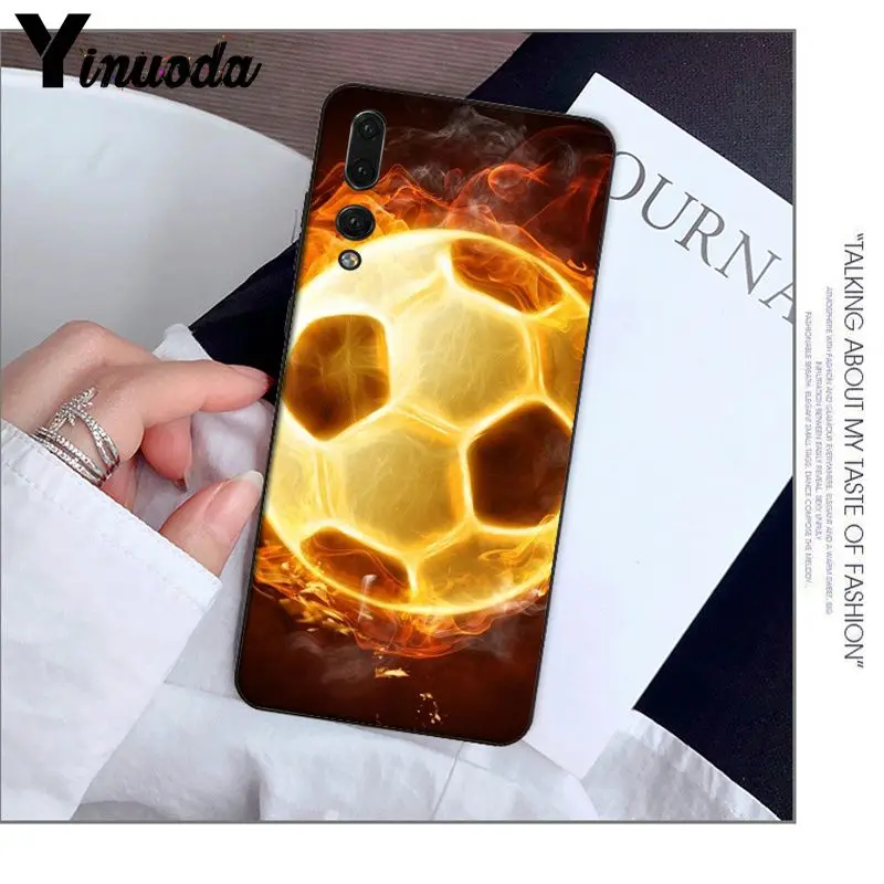 Fire Football Soccer Ball