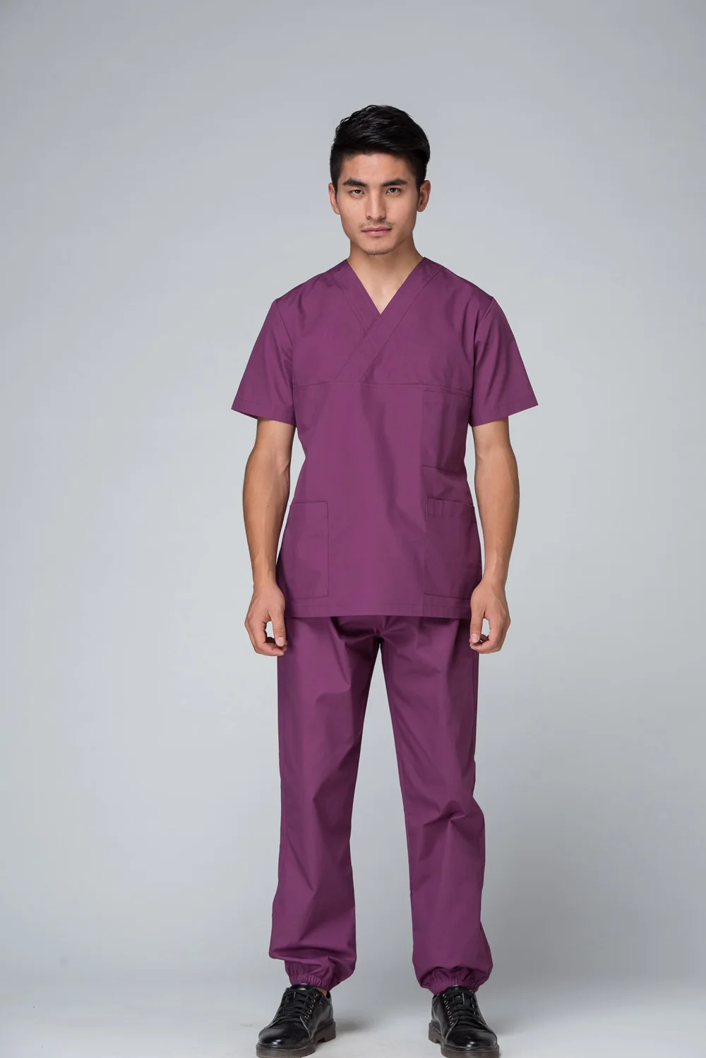 Free Shipping OEM scrub sets medical coat hospital uniform Dr. clothing
