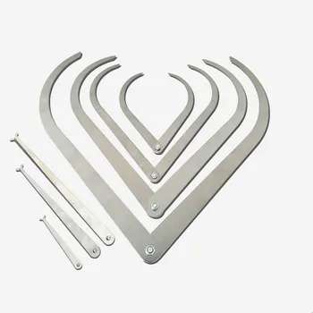 

7pcs/set Ceramics Ranging Caliper Kits Clay Sculpture Positioning Caliper Modeling Clay Range Finder Tools Combination Calipers