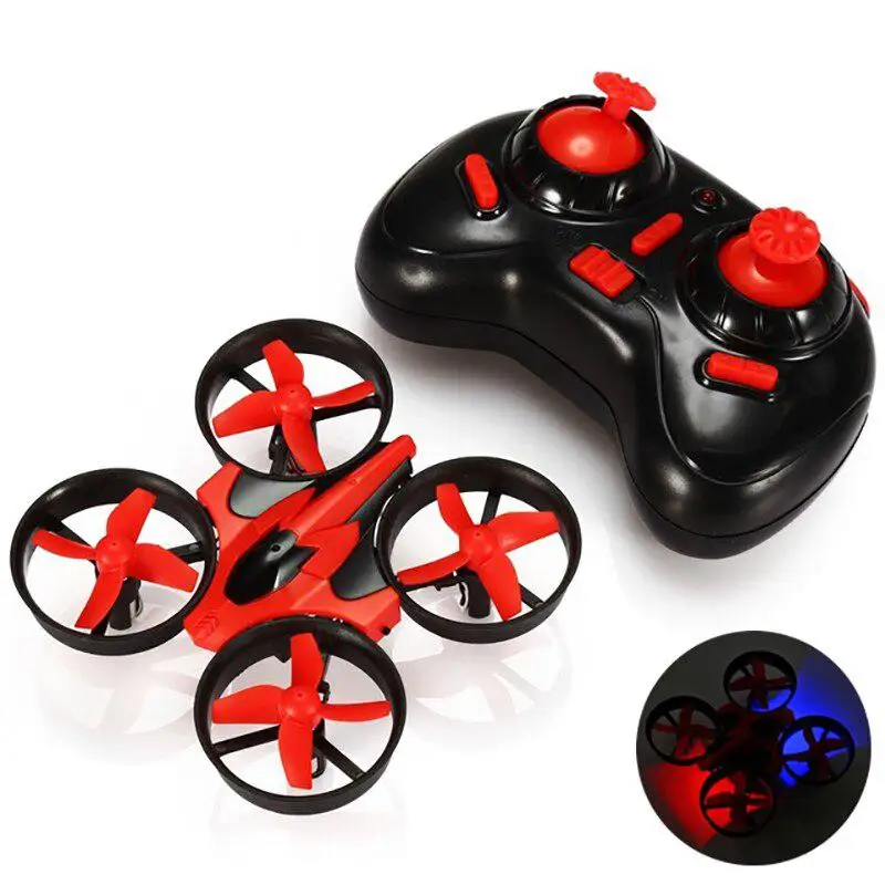 Hobbylan NIHUI NH-010 RC дроны 2 4G 6CH 6-осевой гироскоп мини Квадрокоптер 360 градусов флип